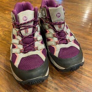 Merrell Kids' Purple and Gray Boots